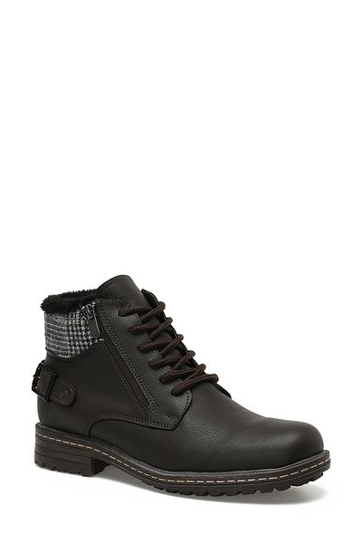Polaris 357371.M3PR Brązowe męskie klasyczne buty