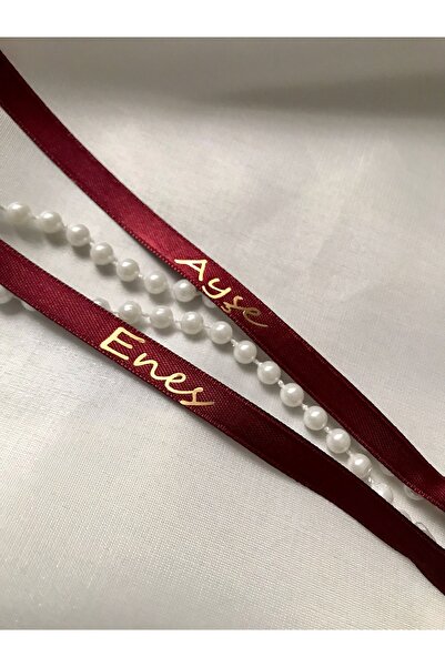 GİM Design DÖKÜLMEYEN İNCİLİ SÖZ NİŞAN KURDELESİ