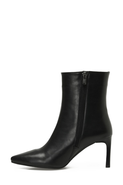 İnci INCI ELIRA 3PR Černé dámské kozačky na podpatku