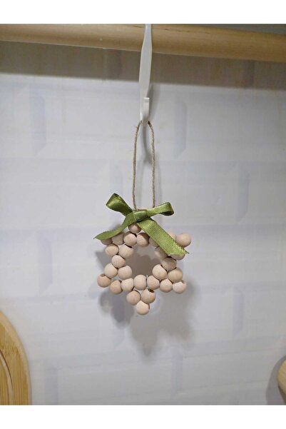 Home Kahve köşesi ahşap boncuk dekoratif süs