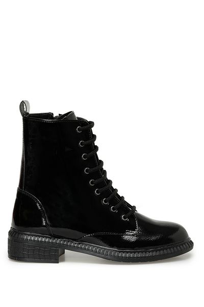 Miss F DW21017.R 3PR Schwarze flache Damenstiefel