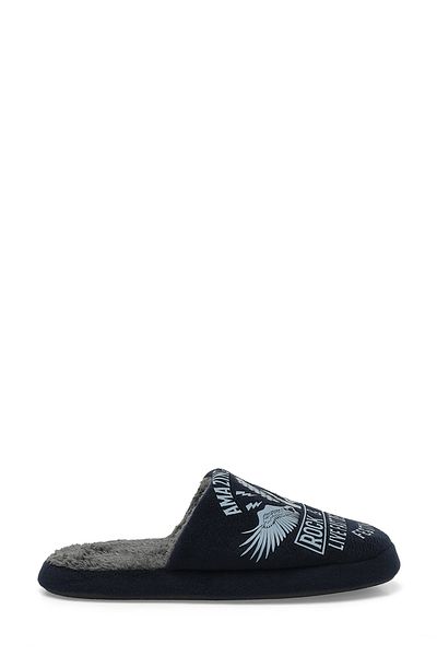 Polaris Marineblaue Herren-Hausschuhe -606158.M3PR