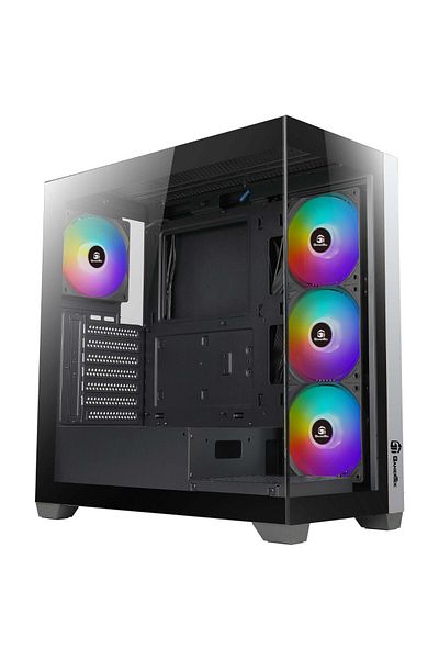 Gamertek Stellar MID Tower ATX Gaming Case PC Case Black