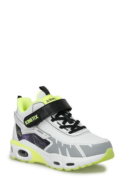 Kinetix SOLVIT HI 4X weiße Jungen-Basketballschuhe