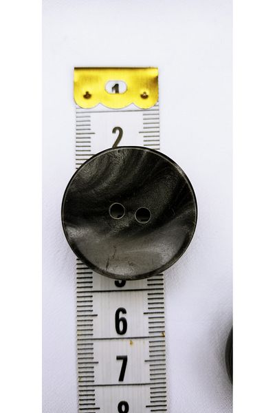 Tuhafiş 29mm.8 Pieces Black Gray Button for Jacket Cardigan Coat Coat