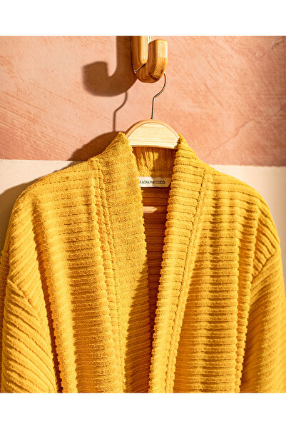 Madame Coco Carla Kimono Unisex 100% Cotton Bathrobe Set