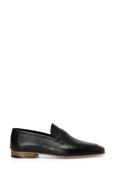 İnci 4Fx Black Men's Loafer Şehreat Shoes
