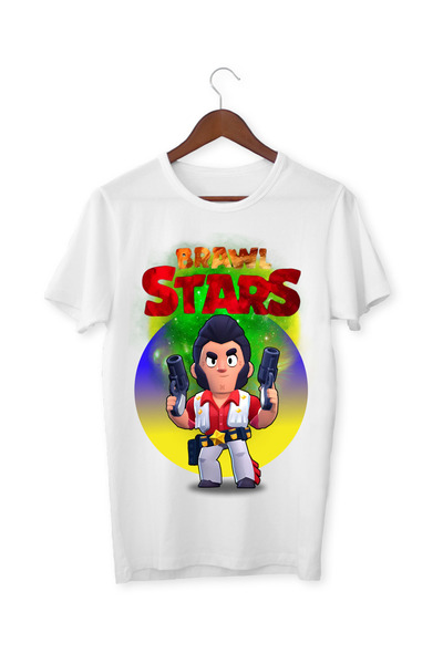 ALPŞAN TİCARET Brawl Stars muška i ženska majica - Colt Rockstar dizajn