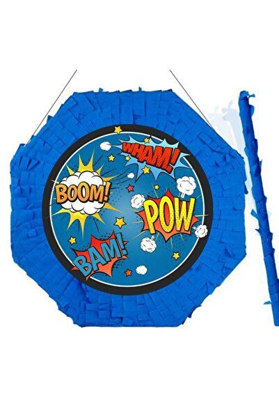 Parti Dükkanım Superhero Comics Pinyata 42 Cm + Sopası