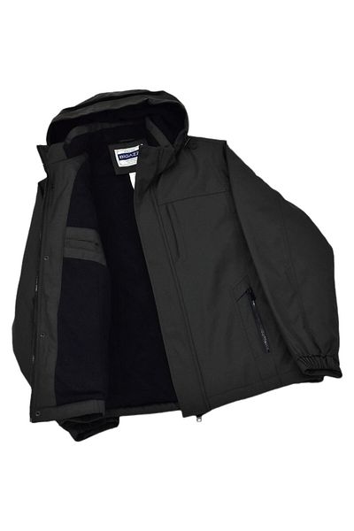 BIGAZZI Men's Plus Size Hooded Sports Coat 99497 Bgl-St04181