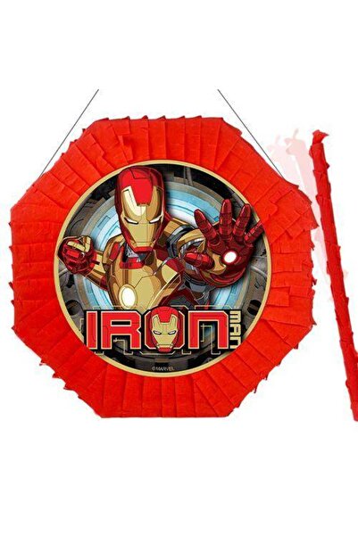 Parti Dükkanım Demir Adam Pinyata 42 Cm Sopası