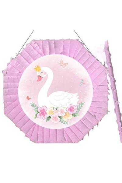 Parti Dükkanım Pinyata Kuğu Temalı 42 Cm Sopası