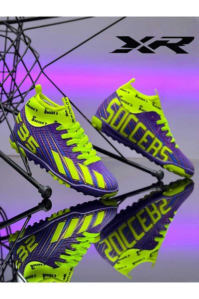 XR Halisaha Football Shoes with Crampon Socks Children Adult