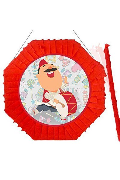 Parti Dükkanım Ramazan Davulu Pinyata 42 cm + Sopası