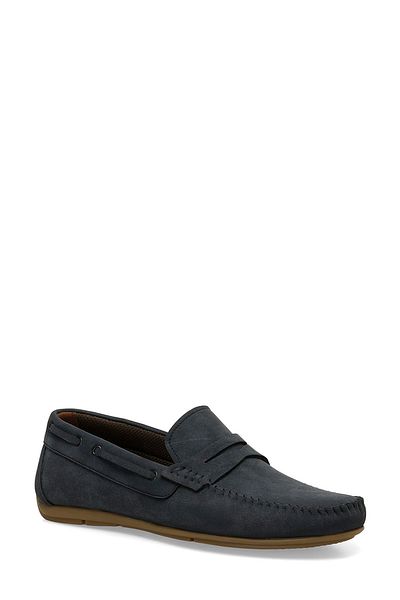 JJ-STILLER Marineblaue TARES 4FX Herren-Loafer
