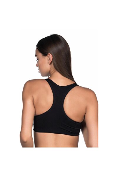 Narnuga Modlive Black Emay 4025 Padded Sports Bra Corset