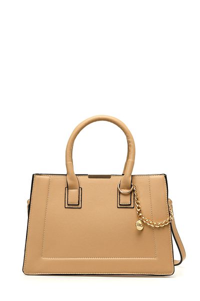 İnci INCI LONI 4FX, Kamelfarbene Handtasche für Damen