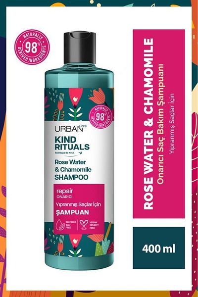 Urban Care Hair Deeply Moisturizing for All Hair,Natural Shine Shampoo-400 ml
