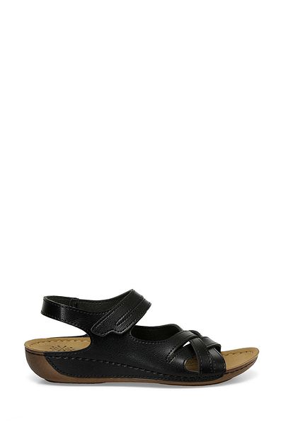 Polaris 164343Z4FX Black Women's Comfort Sandals