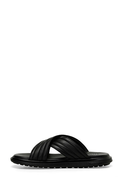 İnci İnci Latef 4fx Siyah Erkek Terlik