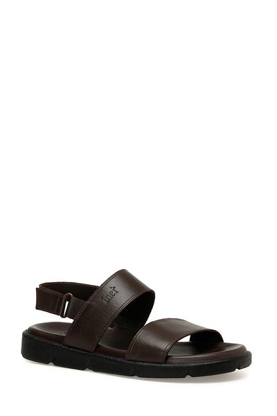 İnci INCI ERICA 4FX Braune Herrensandalen