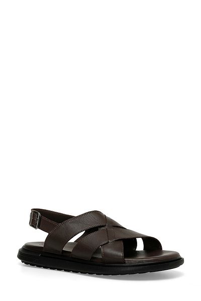 İnci INCI MONKO 4FX Braune Herrensandalen