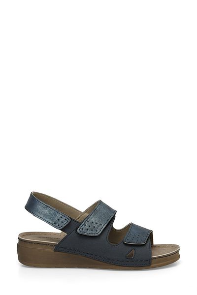 Polaris 166359 .Z4FX Marineblaue Damen-Komfortsandalen