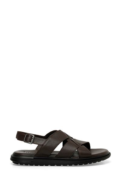 İnci INCI MONKO 4FX Braune Herrensandalen