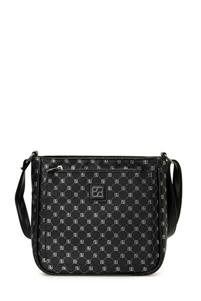 Butigo MNG KLSK NEW CPRZ 3PR - Černá dámská crossbody kabelka