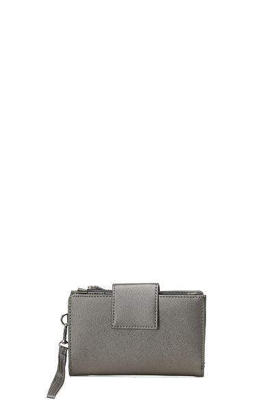 Butigo CONFIDENT 4FX Silberne Damenbrieftasche