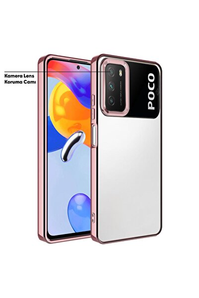 Pro Aksesuar Xiaomi Poco M3 Uyumlu Kılıf Renkli Kenarlı Yumuşak Silikon Kılıf...