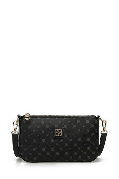 Butigo Čierna dámska crossbody kabelka - MNG KMR CPRZ 4FX