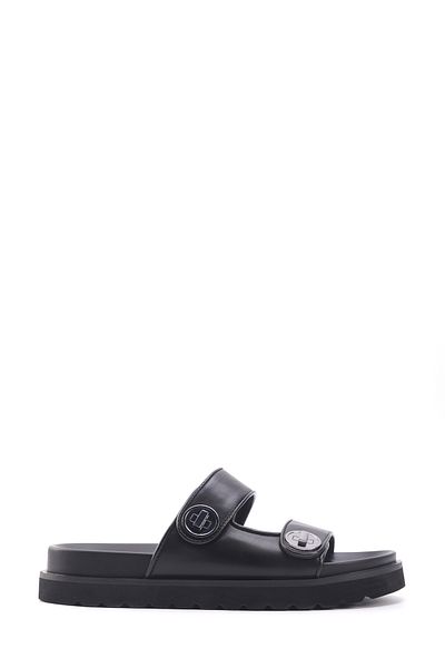 İnci Pearl Lossey 4fx Schwarze Damenhausschuhe