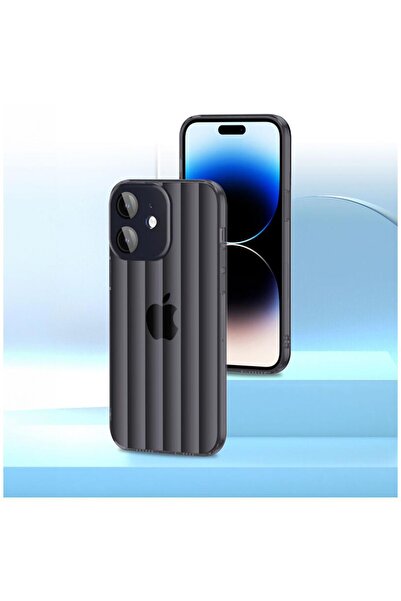 Zebana Apple iPhone 11 Uyumlu Kılıf Zebana Bumper Silikon Kılıf (Kamera Lens ...