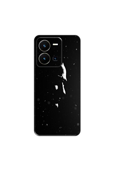 Zebana حافظة متوافقة مع هاتف Vivo Y35 حافظة من السيليكون بتصميم صورة ظلية لأت...