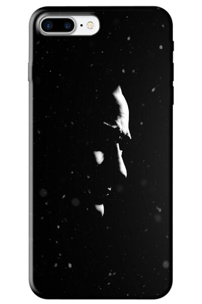 Zebana Apple iPhone 7 Plus Compatible Case Ataturk Silhouette Silicone Case (...