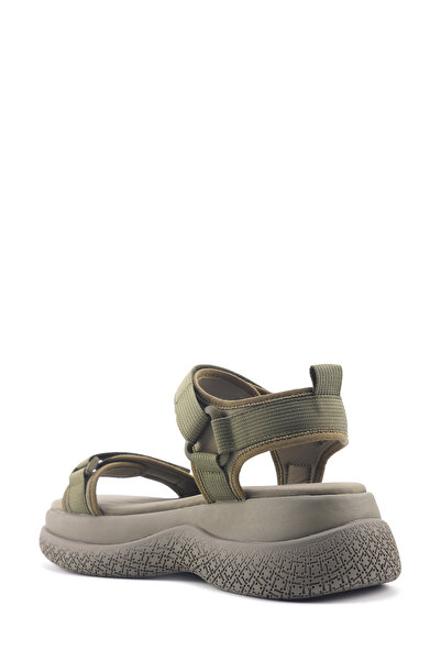 İnci Inci Kamu 4Fx Khaki Women's Sports Sandals