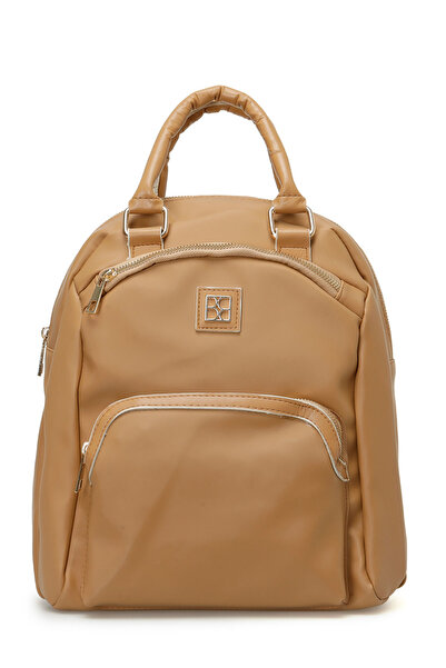 Butigo STN LUKS SRT 3PR Camel Kadın Sırt Çantası