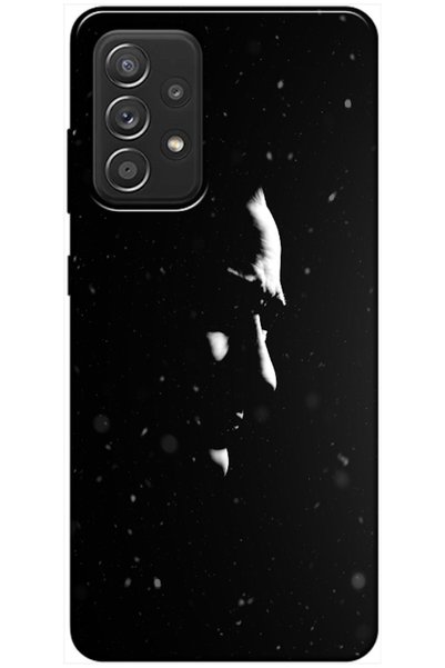 Zebana Samsung Galaxy A52 Compatible Case Ataturk Silhouette Silicone Case (P...