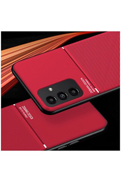 Zebana Samsung Galaxy A34 Compatible Case Design Silicone Case Red