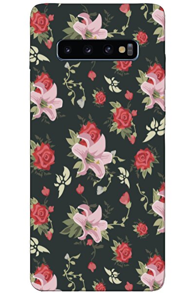 Dara Aksesuar حافظة متوافقة مع هاتف سامسونج جالاكسي S10 بلس، حافظة سيليكون زه...