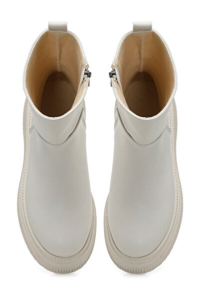 Butigo Béžové dámské kozačky FLORA 3PR – typ kozaček