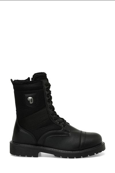 Salvano Sava 3pr Schwarze Bikerstiefel für Herren – Bequemes und stylisches Design