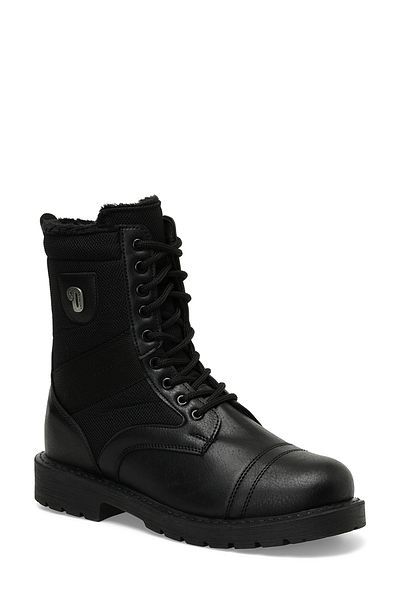 Salvano Sava 3pr Schwarze Bikerstiefel für Herren – Bequemes und stylisches Design