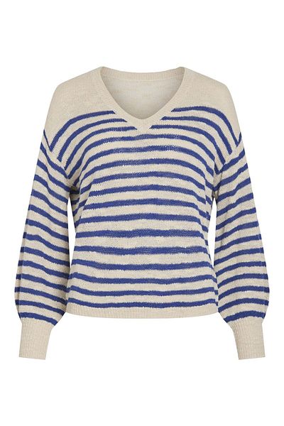 VILA Strickpullover V-Ausschnitt