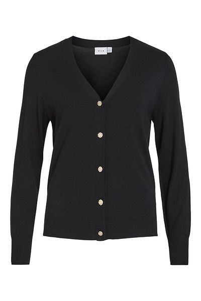 VILA Strickjacke V-Ausschnitt
