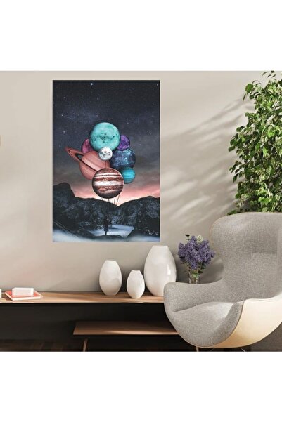 DURUSOY Ρετρό ξύλινη αφίσα από MDF - Αστεία αποφθέγματα, γραφές τοίχου, τοπία...