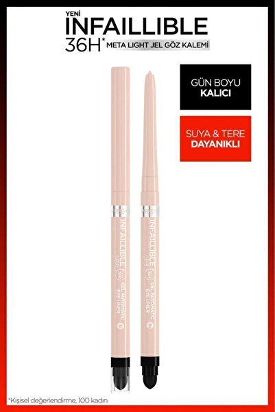 L'Oreal Paris Infaillible Meta Light Jel Göz Kalemi - Bright Nude