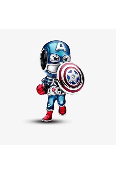 POSEİDONS JEWELLERY Marvel The Avengers Captain America Charm
