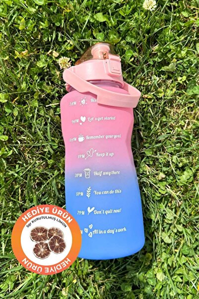 Pikas Motivational Water Bottle Water Bottle Water Bottle 2 Liter Tritan Gym Water Bottle Bpa Free Water Bottle